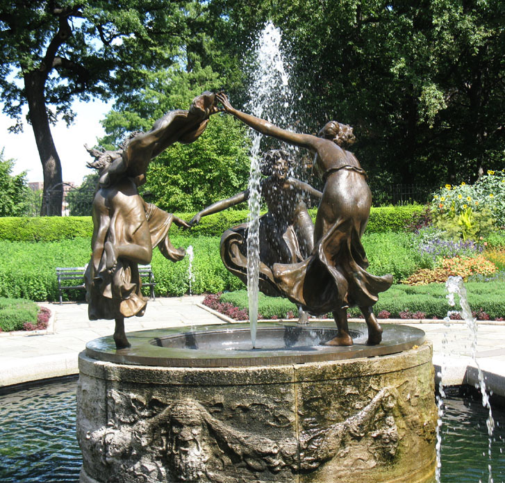 Three Dancing Maidens